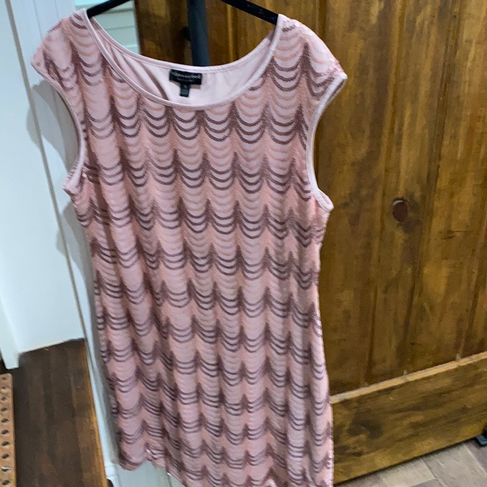 Rose gold dress